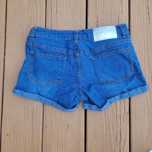 3/$15 DKNY Distressed Medium Wash Denim Jean Sho…
